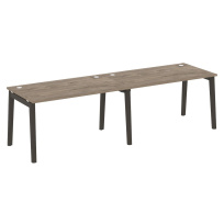 Onix Wood Рабочая станция OW.RS-2.3.8 Белый бриллиант/Дуб светлый/Белый металл 2760*800*750 Onix Wood Рабочая станция OW.RS-2.3.8 Белый бриллиант/Дуб светлый/Белый металл 2760*800*750