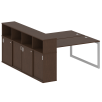 Metal System Quattro Р. ст. с шкафом-купе на О-образном м/к 50БО.РС-СШК-4.4 Т Акация/Антрацит металл 2010*2332*1098 Metal System Quattro Р. ст. с шкафом-купе на О-образном м/к 50БО.РС-СШК-4.4 Т Акация/Антрацит металл 2010*2332*1098