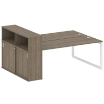 Metal System Quattro Р. ст. с шкафом-купе на О-образном м/к 50БО.РС-СШК-2.5 Т Акация/Антрацит металл 2210*1475*1098 Metal System Quattro Р. ст. с шкафом-купе на О-образном м/к 50БО.РС-СШК-2.5 Т Акация/Антрацит металл 2210*1475*1098