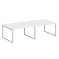 Metal System Quattro Перег. стол (2 столешницы) на О-образном м/к 40БО.ПРГ-2.3 Акация/Антрацит металл 2800*1235*750 Metal System Quattro Перег. стол (2 столешницы) на О-образном м/к 40БО.ПРГ-2.3 Акация/Антрацит металл 2800*1235*750