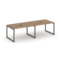 Стол для переговоров Style Project SN-4O.SPRG-013 Акация Лорка/Металл Черный 2760×980×750 Стол для переговоров Style Project SN-4O.SPRG-013 Акация Лорка/Металл Черный 2760×980×750